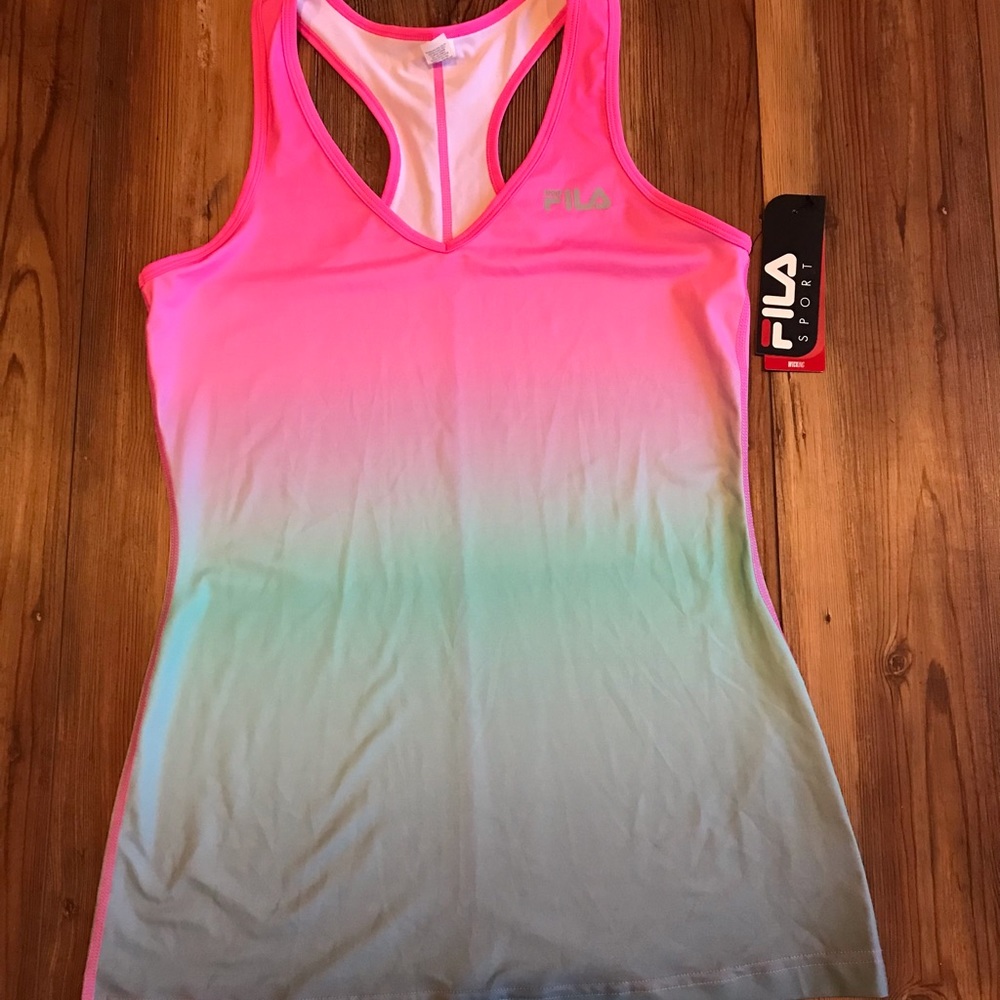 Fila Sport tank top. razorback size Medium